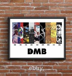 Dave Matthews Band Discography Multi Album Art Poster Print Christmas Gift