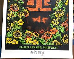 Dave Matthews Band European Tour Poster Copenhagen 4-10-24 2024 #/350 METHANE