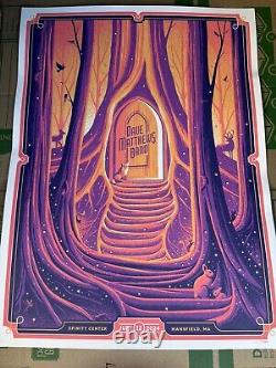 Dave Matthews Band Event Poster Mansfield Ma Xfinity 7/12/24