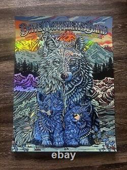 Dave Matthews Band FOIL POSTER 8/24/2024 Fiddlers Green Slater Bioworkz IN HAND