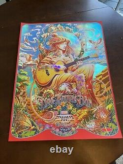 Dave Matthews Band FOIL Poster Gorge Amphitheater 9/8/02 Drive-In 2020 273/400