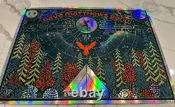 Dave Matthews Band Foil Poster The GORGE 8/30/2024 Methane N1