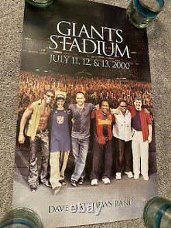 Dave Matthews Band Giants Stadium Poster
