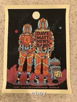 Dave Matthews Band Gilford NH Poster Print methane 8/25/2021