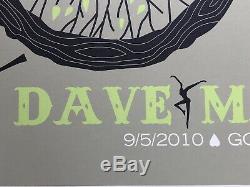 Dave Matthews Band Gorge 9/5/2010 George, WA Methane Poster #1009/1200