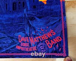 Dave Matthews Band Gorge Amphitheatre AP #/2100 Poster 2022 Daniel Danger