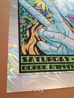 Dave Matthews Band Gorge Chuck Sperry LAVA FOIL VARIANT