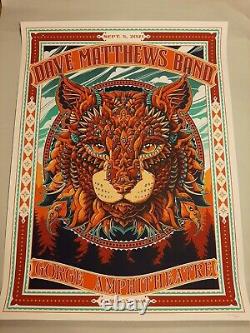 Dave Matthews Band Gorge N3 2021 Poster