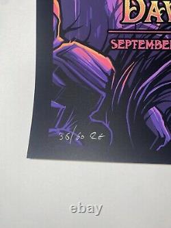 Dave Matthews Band Gorge Poster 9/4/21 SIGNED Embossed #d AP Silkscreen Mumford