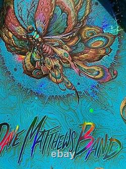 Dave Matthews Band Gorge WA 2019 Drive In Poster Rainbow Foil NC Winters #/400