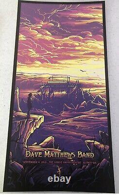Dave Matthews Band Gorge Weekend Poster N2 9/4/2021 #/800 Sold Out