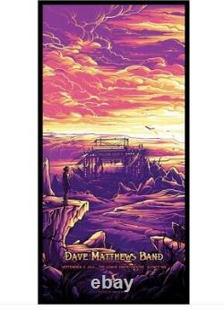 Dave Matthews Band Gorge Weekend Triptych Poster Set of 3 Dan Mumford AP /60