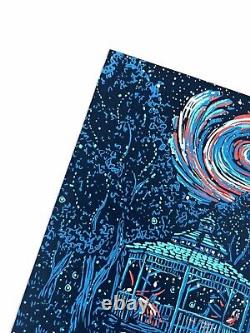 Dave Matthews Band James Eads 4th of July 2015 SPAC Saratoga Poster Mint SE /950