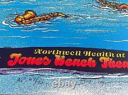 Dave Matthews Band Jones Beach Wantagh NY 2022 AP Poster S/N #/70 james flames
