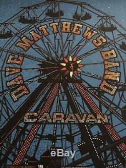 Dave Matthews Band June 24-26 2011 Atlantic City NJ Poster Caravan DMB S/N