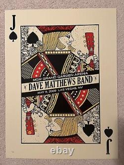 Dave Matthews Band Las Vegas 2009 Jack Screen Print