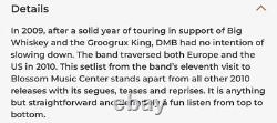 Dave Matthews Band Live Trax 62 Blossom Music Center LP Vinyl IN HAND