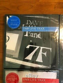 Dave Matthews Band Live Trax Vinyl Record Store Day Volume 1, 2, 3, 4
