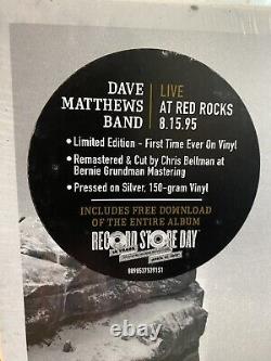 Dave Matthews Band Live at Red Rocks 8/15/95 4xVinyl RSD Silver Numbered Lmtd