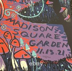 Dave Matthews Band Madison Square Garden Nov 13 2021 Event Poster #48 James Eads