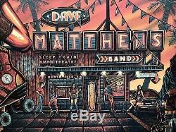 Dave Matthews Band Marysville CA 7/30/03 Drive-In Poster Luke Martin
