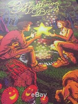 Dave Matthews Band N2 Poster Alpine Valley 7/6/19 James Flames #d MINT In-Hand
