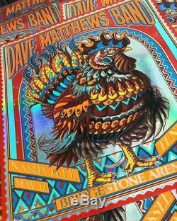 Dave Matthews Band Nashville Rainbow Signed Edition of 50 Bioworkz Poster