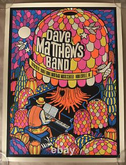 Dave Matthews Band Night 1 Poster Noblesville Indiana 6/28/19 Methane #ed MINT