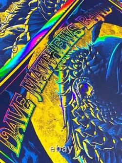 Dave Matthews Band Noblesville FOIL Poster Bioworkz Rainbow Ben Kwok DMB gorge