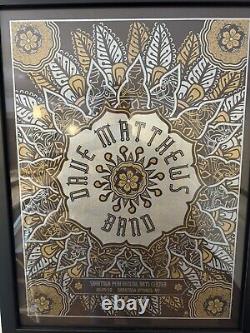 Dave Matthews Band Official Limited Edition Concert Poster 2010 SPAC Methane