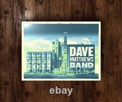 Dave Matthews Band Original Toronto 2022 June 22nd Official Ltd Concert Poster