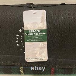 Dave Matthews Band Outdoor Plaid Lawn Blanket Size 50x60 And EcoVessel Bottle