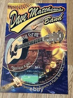 Dave Matthews Band PAC Bell Park Opening Day San Fran Original Concert Poster