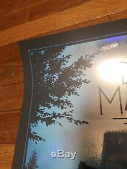Dave Matthews Band POSTER FOIL VARIANT 7/2/19 #ed MINT Riverbend Moegly Official