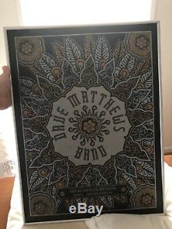 Dave Matthews Band Poster 06/05/10 Saratoga Performing Arts Center RARE SOLD OUT