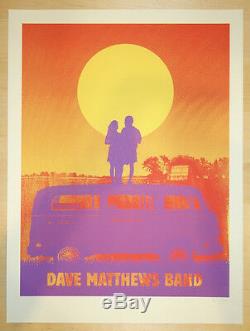Dave Matthews Band Poster 12 Noblesville N2 Signed & Numbered #56/900