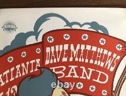 Dave Matthews Band Poster 2005 Atlanta, GA S/N AP Ames Design Not Phish Poster