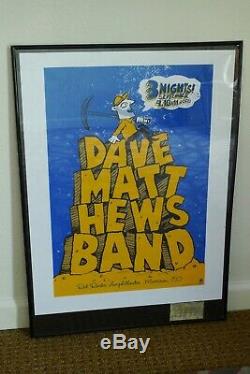 Dave Matthews Band Poster 2005 Red Rocks Methane Studios