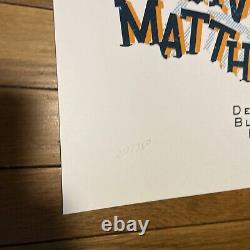 Dave Matthews Band Poster 2005 Rochester NY Yeti SE Numbered /350 Rare Methane