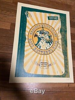 Dave Matthews Band Poster 2009 Des Moines, IA Signed AP Methane Mint RARE 18x24