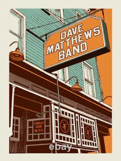 Dave Matthews Band Poster 2011 Randall's Island New York, NY Caravan N2 #/850