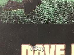 Dave Matthews Band Poster 2012 Charlottesville 12/14/12 #353/865- READ DESCRIP