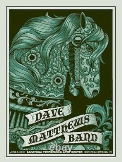 Dave Matthews Band Poster 2012 SPAC Saratoga Springs NY N1 A/P Artist Proof Copy