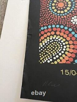 Dave Matthews Band Poster 2014 Australia Sidney Melbourne Signed & Numbered /120