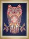 Dave Matthews Band Poster 2015 Alpine East Troy Wi N2 Owl Numbered #/1155