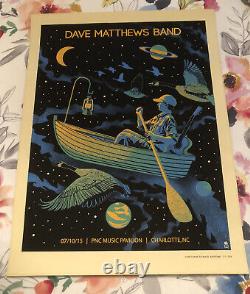 Dave Matthews Band Poster 2015 Charlotte North Carolina Signed & Numbered #/720