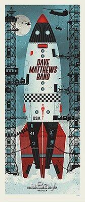 Dave Matthews Band Poster 2015 Noblesville Numbered #/1000 Rare