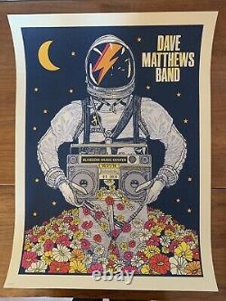 Dave Matthews Band Poster 2016 Blossom Cuyahoga Falls OH
