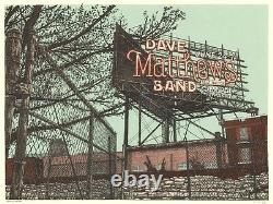 Dave Matthews Band Poster 2016 Camden NJ Signed & Numbered #/55 Artist Edition