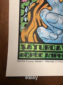 Dave Matthews Band Poster 2019 GORGE Chuck Sperry DMB See pictures for Detail